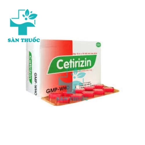 Cetirizin 10mg - Thuốc điều trị triệu chứng dị ứng của ARMEPHACO 